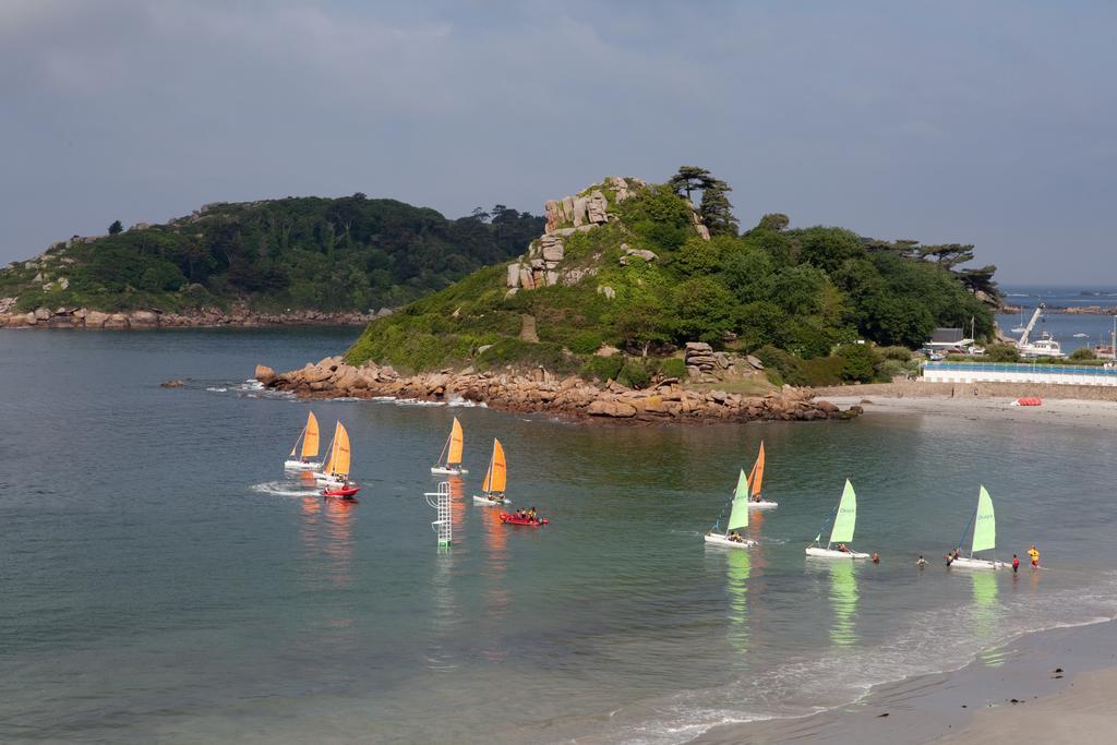 Manoir De Lan Kerellec Hotel Trebeurden Bagian luar foto